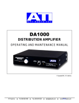 ATI Audio DA1000D Specification