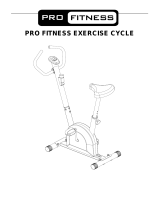 Pro Fitness EXERCISE CYCLE User manual