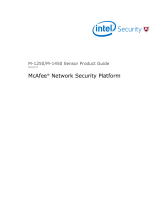 McAfee M-1250 - Network Security Platform User manual