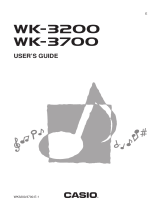 Casio WK-3200 User manual