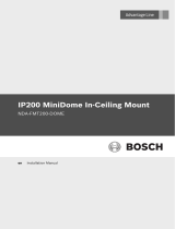 Bosch NDA-FMT200-DOME User manual