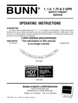 Bunn 1 Installation guide