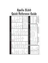 Apollo SL60 Owner's manual