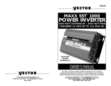 Vector MAXX SST VEC049C Owner's manual