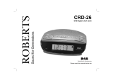 Roberts CRD-9 User manual
