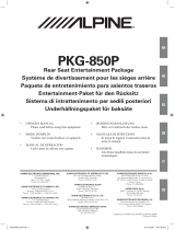 Alpine PKG-850P Owner's manual