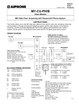 Video Systems MY-CU-PH/B User manual
