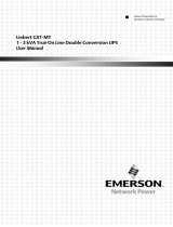 Emerson Liebert GXT3000L-MT User manual