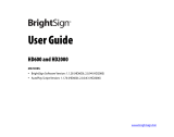 BrightSign HD600 Owner's manual