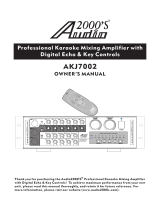 Audio2000's AKJ7002 User manual