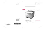 HP (Hewlett-Packard) LaserJet 4000 Printer series User manual