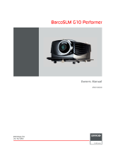 Barco SLM G10 User manual