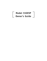 Viper 550 ESP User manual