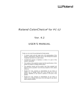 Roland 4.2 User manual