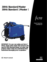 Alto-Shaam 30HA STANDARD I/MASTER I User manual
