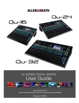 ALLEN & HEATH Qu-32 User manual