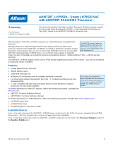 Altium LH79520 SoC ARM720T User manual