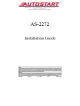 Autostart AS-2272 User manual