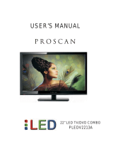 ProScan pledv2213a User manual