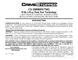 CrimeStopper CS-2000DPII User manual