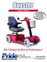 Pride Mobility The Ultimate In Style & Performance Owner's manual