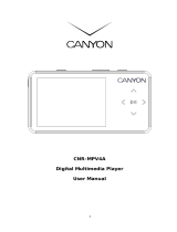 Canyon cnr mpv4 User manual