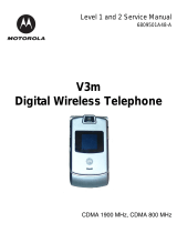 Motorola V3m User manual