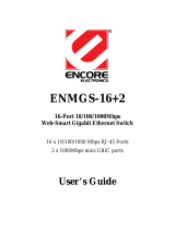 Encore electronic ENMGS-16+2 User manual