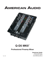 ADJ Q-D5 MKII User manual
