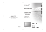 Sharp LC-37SH20U Operation Manual User manual