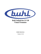 Hamilton Buhl VP-30 User manual