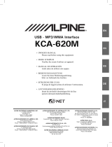 Alpine KCA-620M Owner's manual