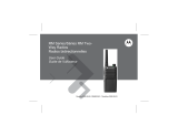 Motorola RMU2040 User manual