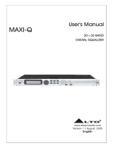 Alto MAXI-Q User manual