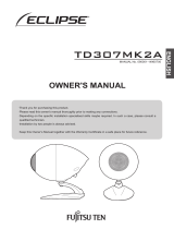 Eclipse TD307MK2A Owner's manual
