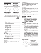 BRK electronic SC7010B User manual