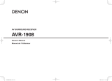 Denon AVR-1908 User manual