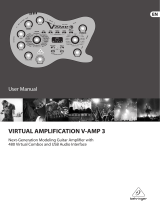 Behringer V-AMP 3 User manual