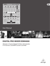 Behringer DDM4000 User manual