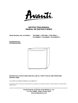 Avanti BCA1800W-2 User manual