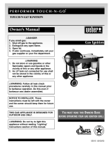 Weber Performer Touch-N-Go Ignition Owner's manual