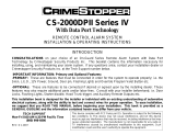 CrimeStopper CS-2000.III User manual