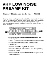 Ramsey Electronics PR100 User manual