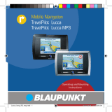 Blaupunkt TravelPilot Lucca MP3 Owner's manual
