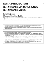 Casio XJ-A135 User manual
