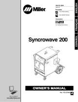 Miller Electric Syncrowave 500 Owner's manual