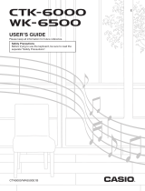 Casio CTK-6200 User manual