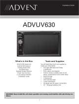 Advent ADVUV630 Installation guide