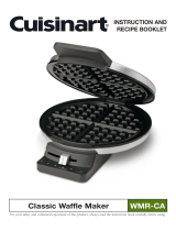 Cuisinart WMR CA - Classic Round Waffle Maker User manual