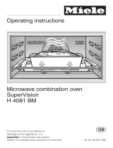 Miele H 4081 BM SuperVision User manual